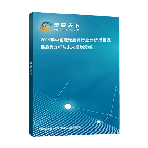 2019年中国哑光唇膏行业分析报告-发展趋势分析与未来规划分析